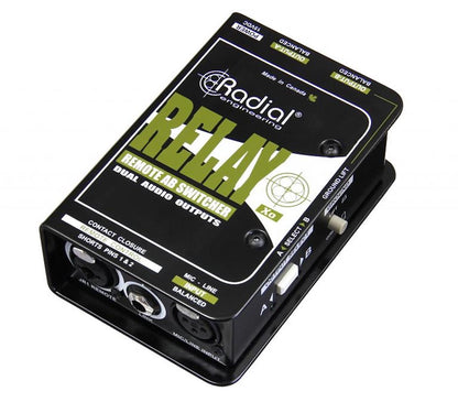 Conmutador AB Remoto Balancedo RELAY XO Radial