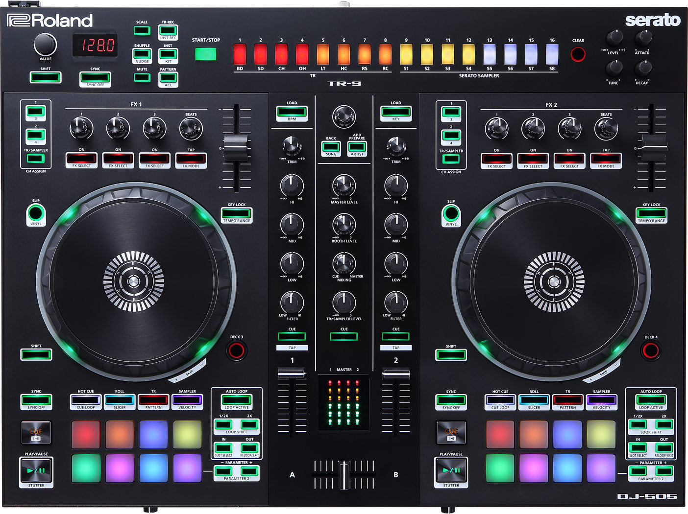 Controlador para Dj DJ-505 Roland