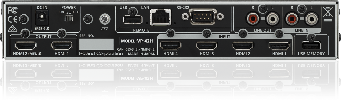 Procesador de Vídeo VP-42H Roland