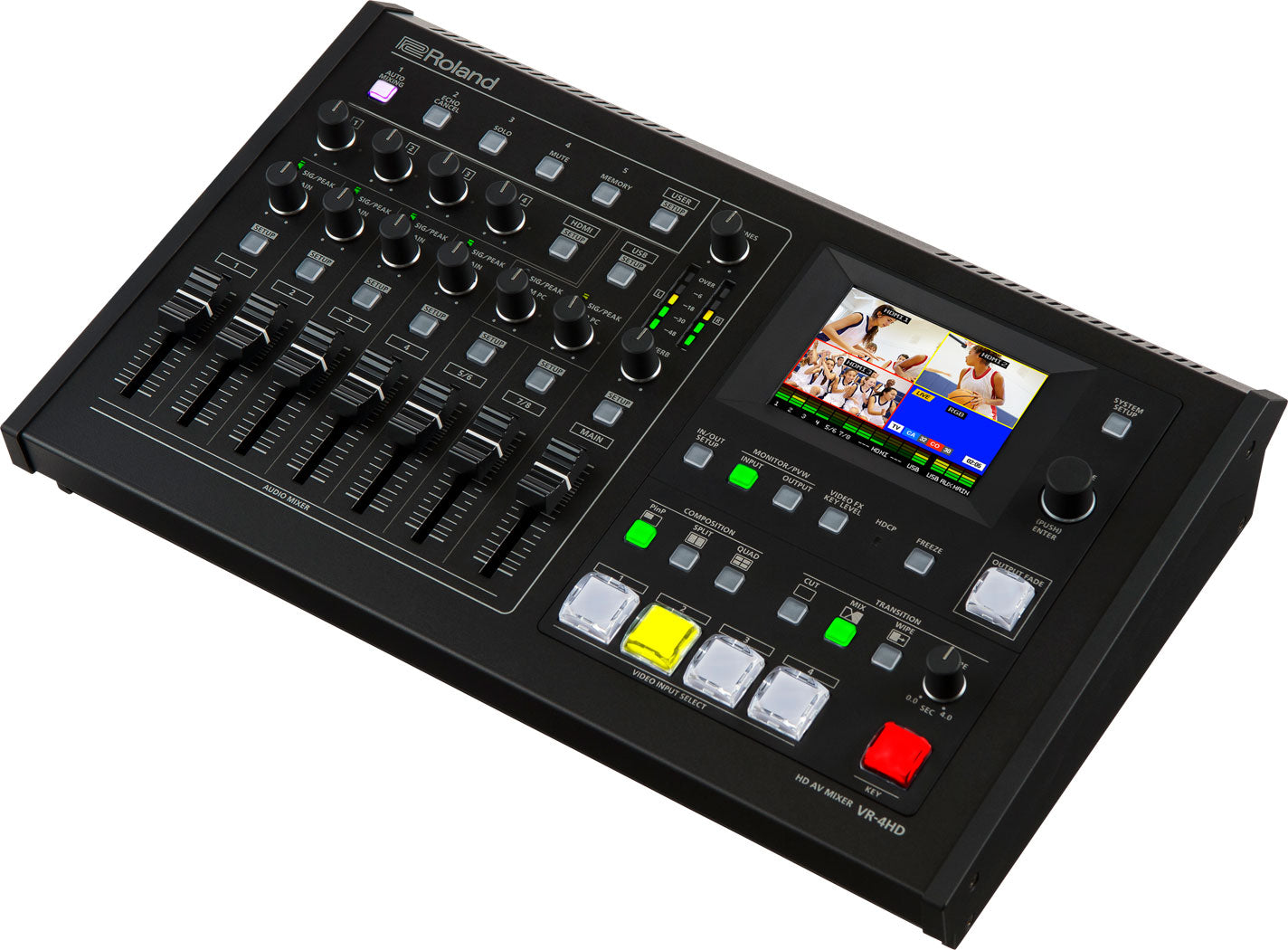 Mezcladora de Vídeo y Audio VR-4HD Roland