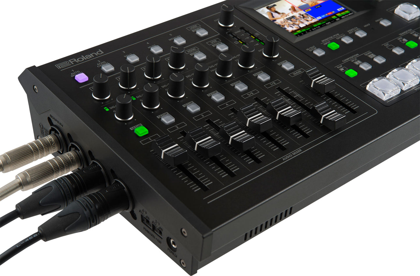 Mezcladora de Vídeo y Audio VR-4HD Roland