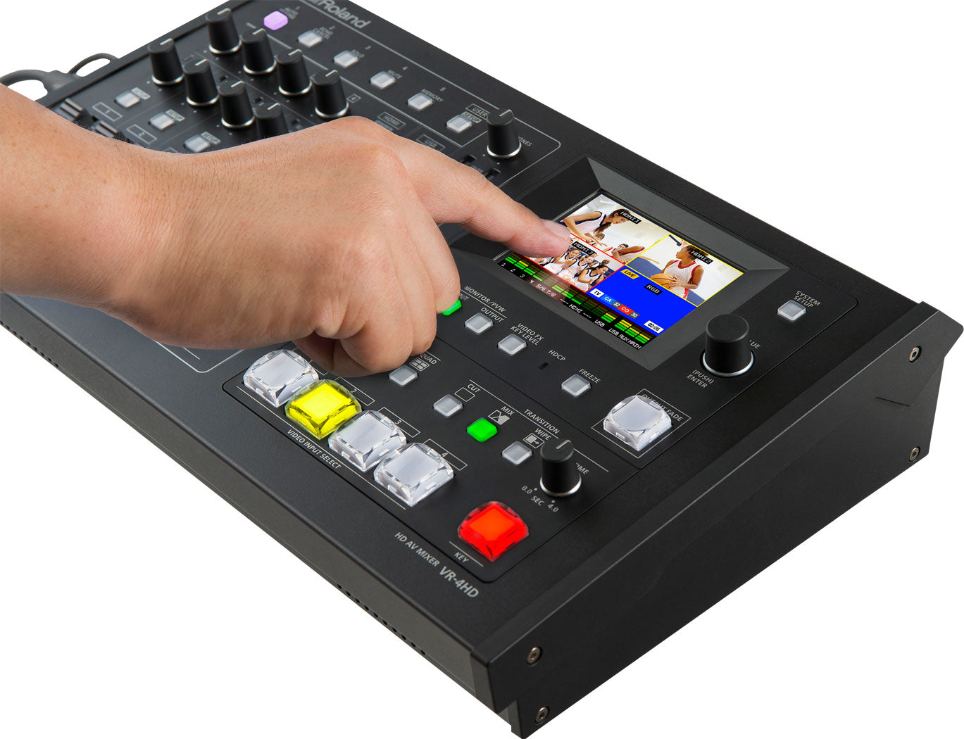 Mezcladora de Vídeo y Audio VR-4HD Roland