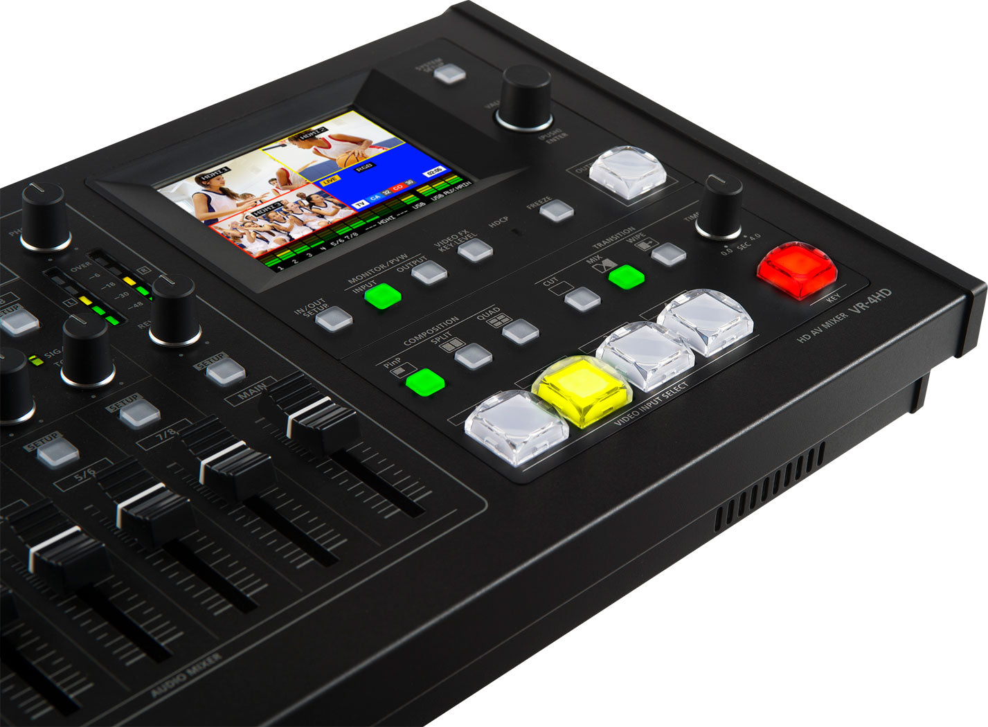 Mezcladora de Vídeo y Audio VR-4HD Roland