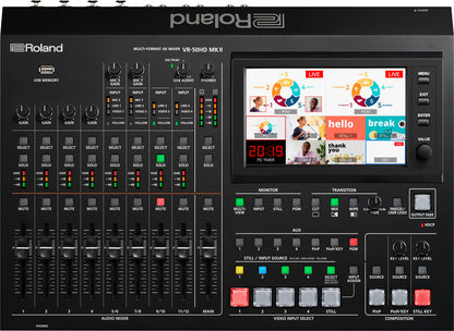 Mezclador AV Multiformato para Transmisión VR-50HDMKII Roland