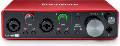 Interface de Audio SCARLETT2i2 Focusrite