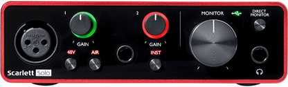 Interface de Audio SCARLETTSOLOGEN3 Focusrite