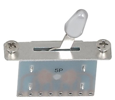 Selector de Pastillas 5 Pasos para Guitarra Eléctrica 2L501 PartsLand
