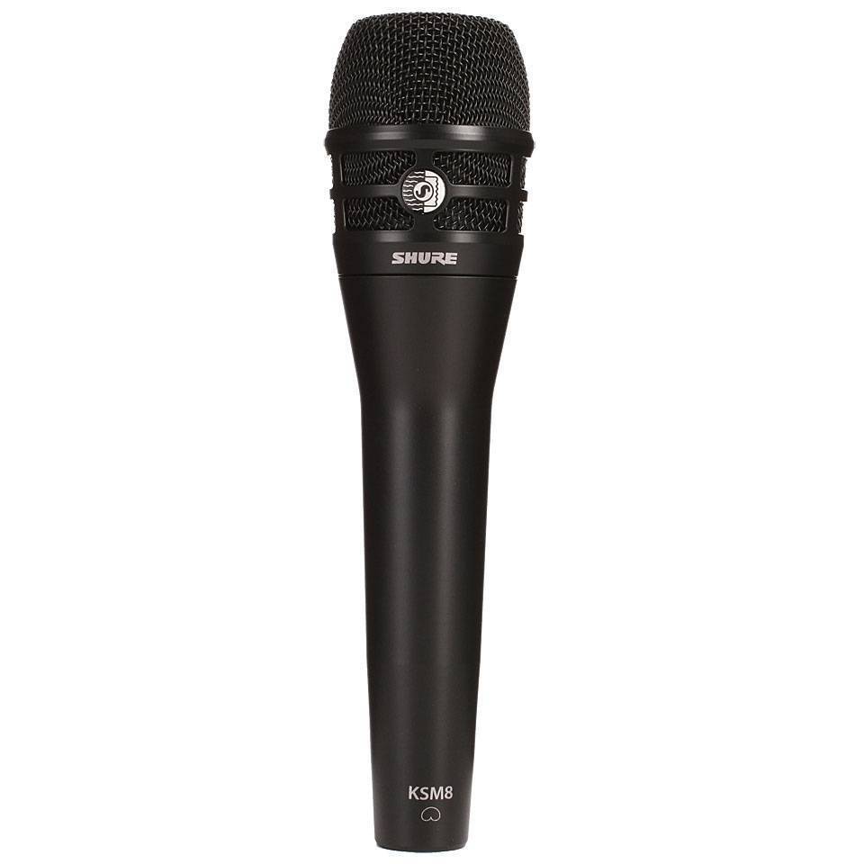 Micrófono Dinámico para Voz KSM8/B Shure