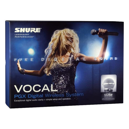 Sistema Inalámbrico de Mano PGXD24/SM58 Shure