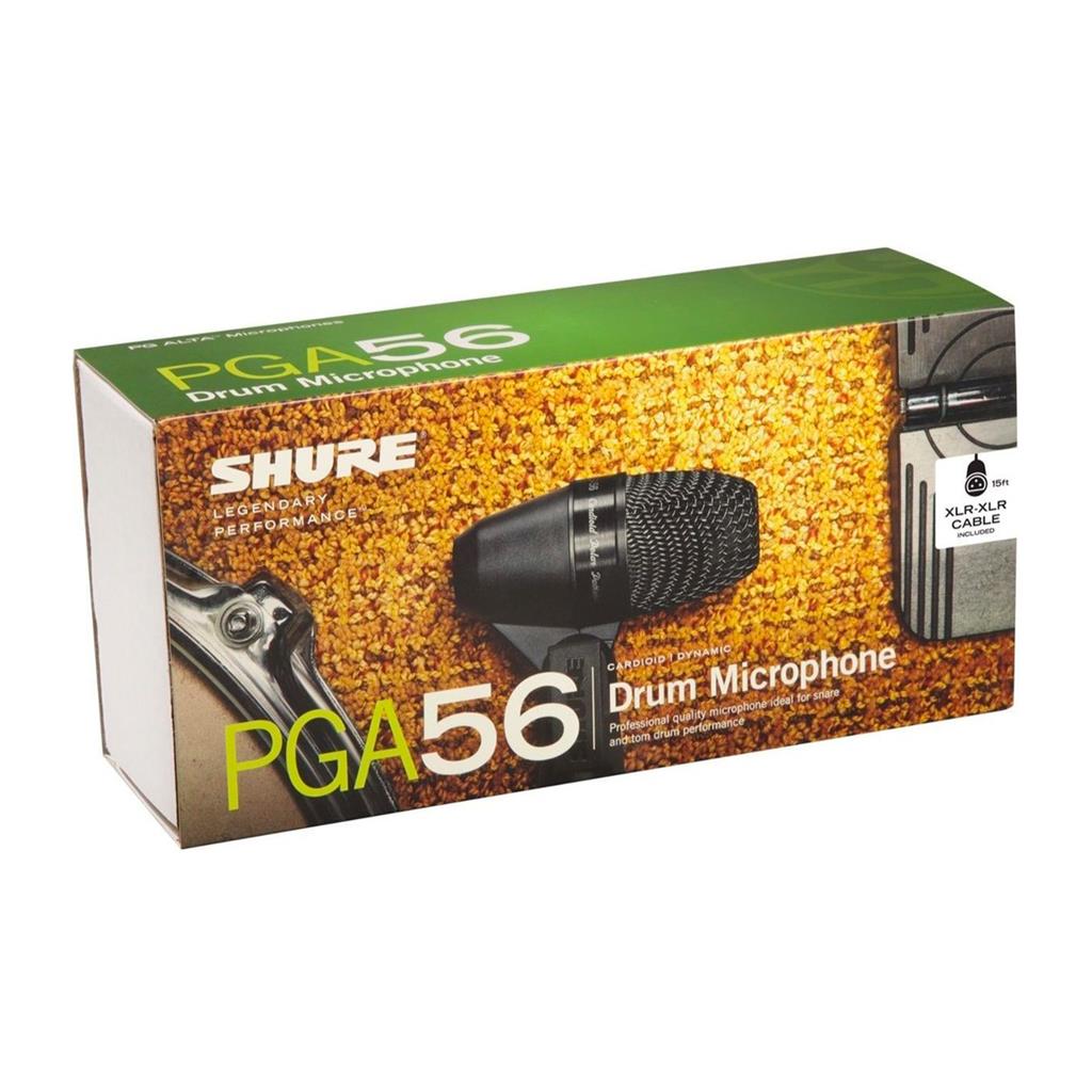 Micrófono Dinámico para Cajas/Timbales PGA56-XLR Shure
