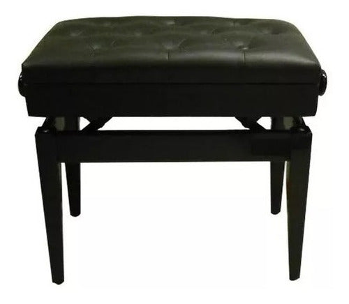 Banca para Piano Ajustable SLBC004 Silvertone