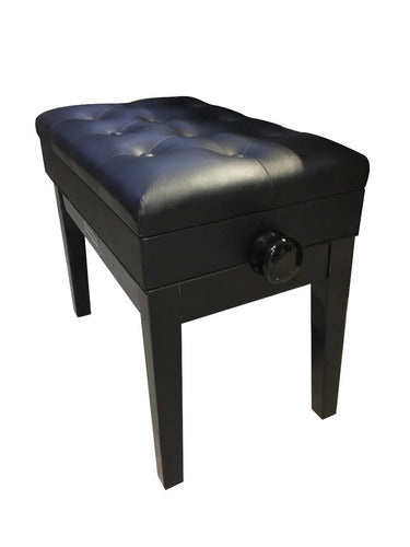 Banca para Piano Ajustable SLBC004 Silvertone