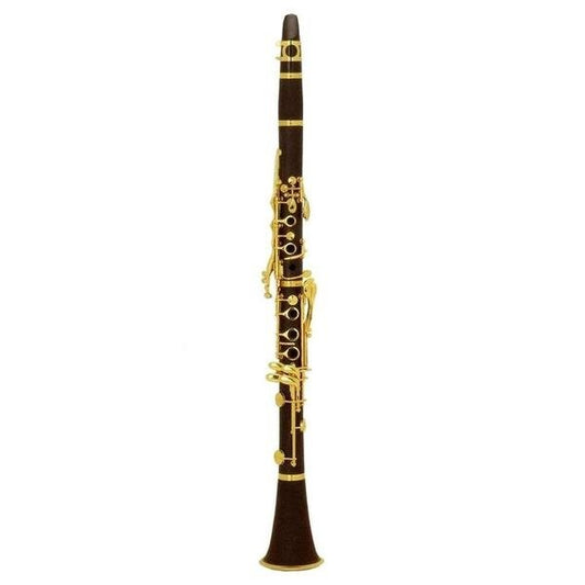 Clarinete Negro con Dorado SLCL008 Silvertone