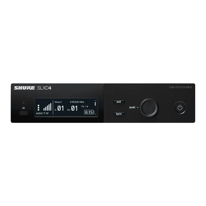 Sistema Inalámbrico con Transmisor Bodypack para Instrumento SLXD14/98H Shure