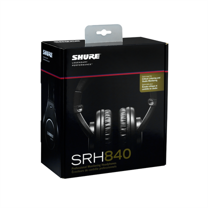 Audífonos Profesionales para Monitoreo SRH840 Shure