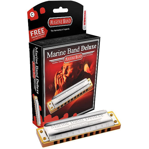 Armónica MIB-MAYOR “Marine Band” Deluxe M200504X Hohner