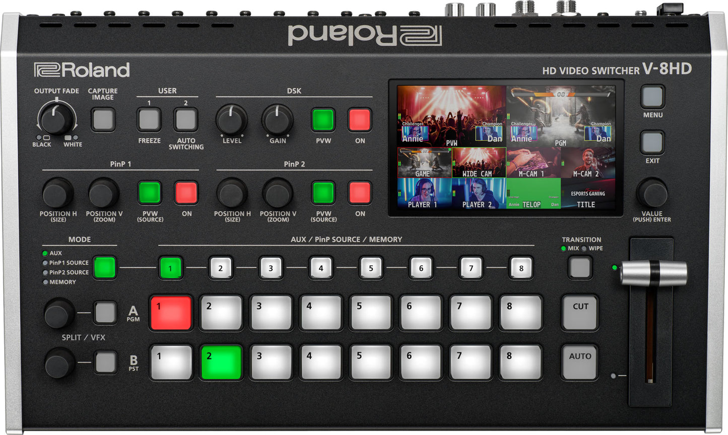 Mezcladora de Audio V-8HD Roland