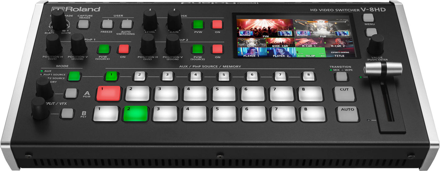 Mezcladora de Audio V-8HD Roland