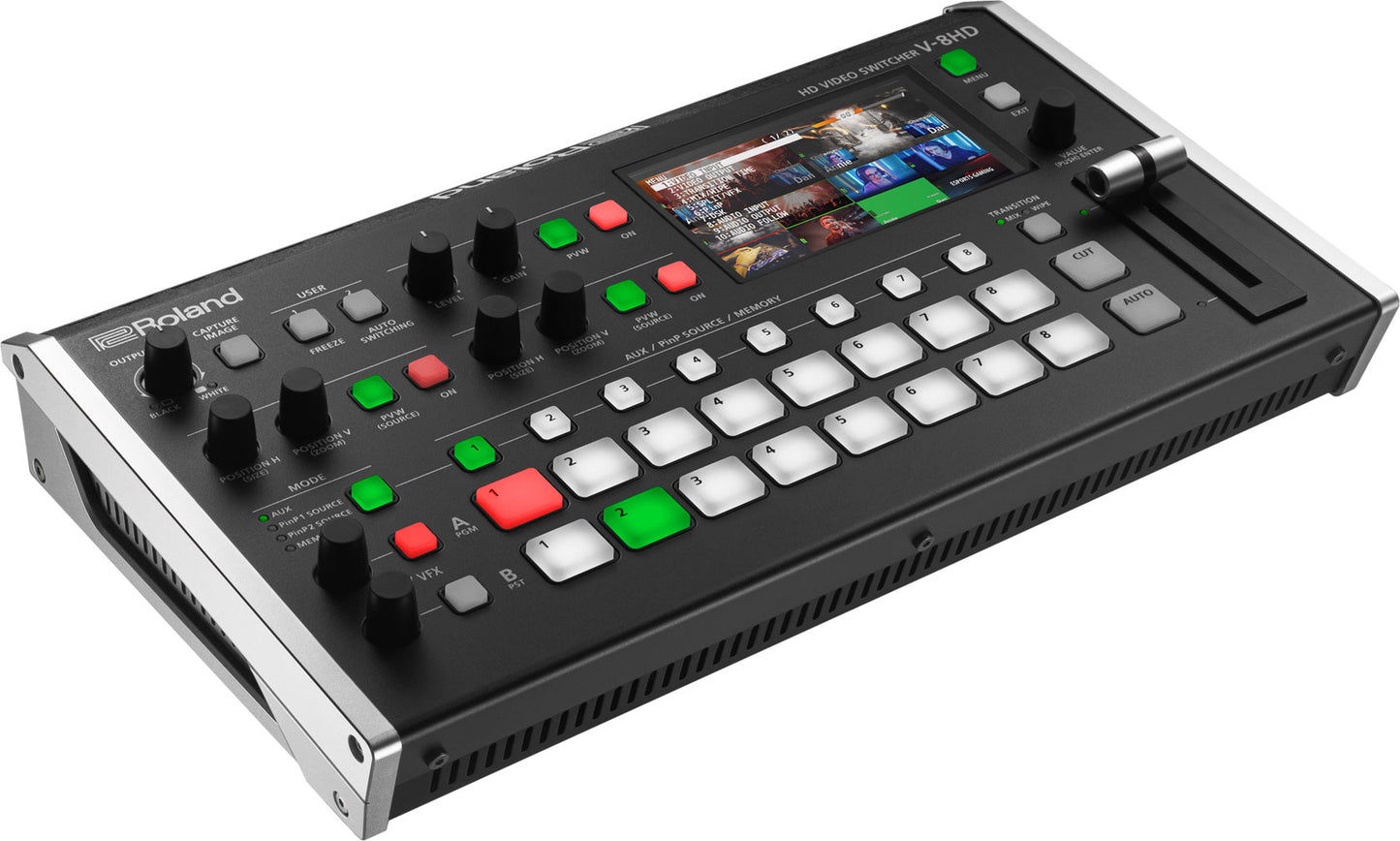 Mezcladora de Audio V-8HD Roland