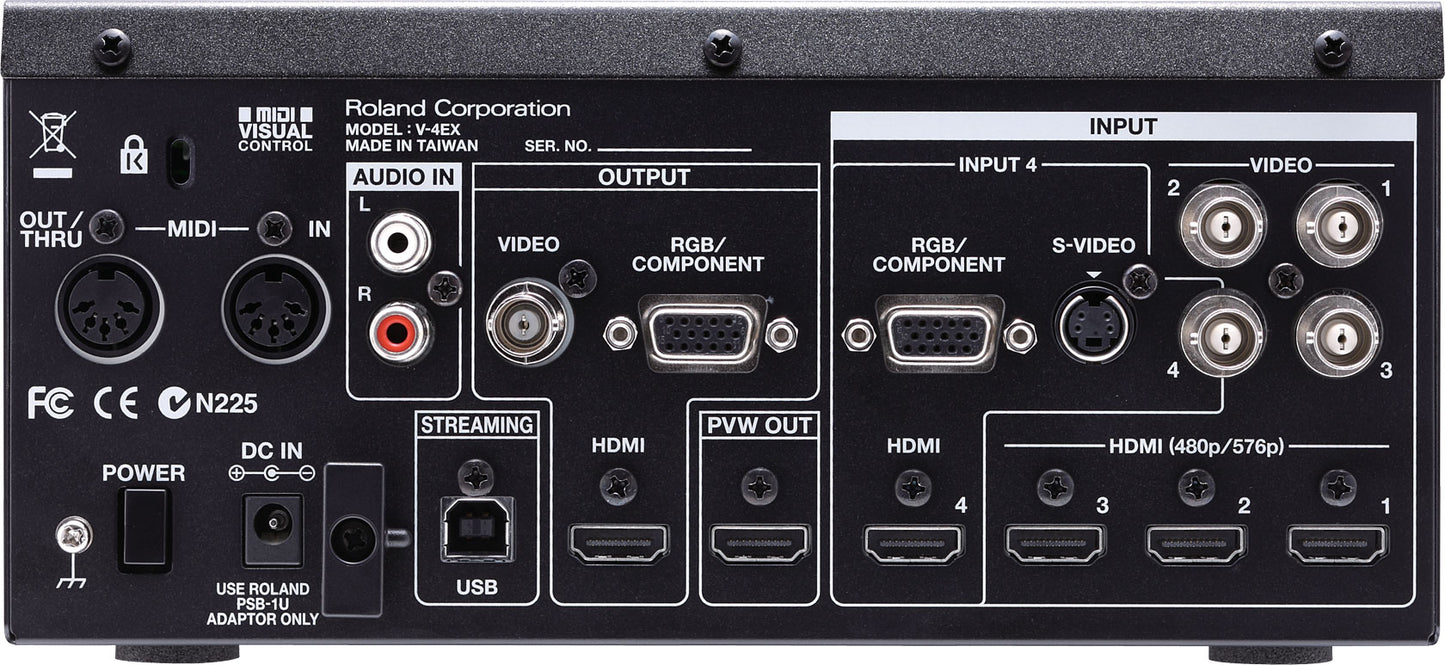 Mezcladora de Vídeo V-4EX Roland