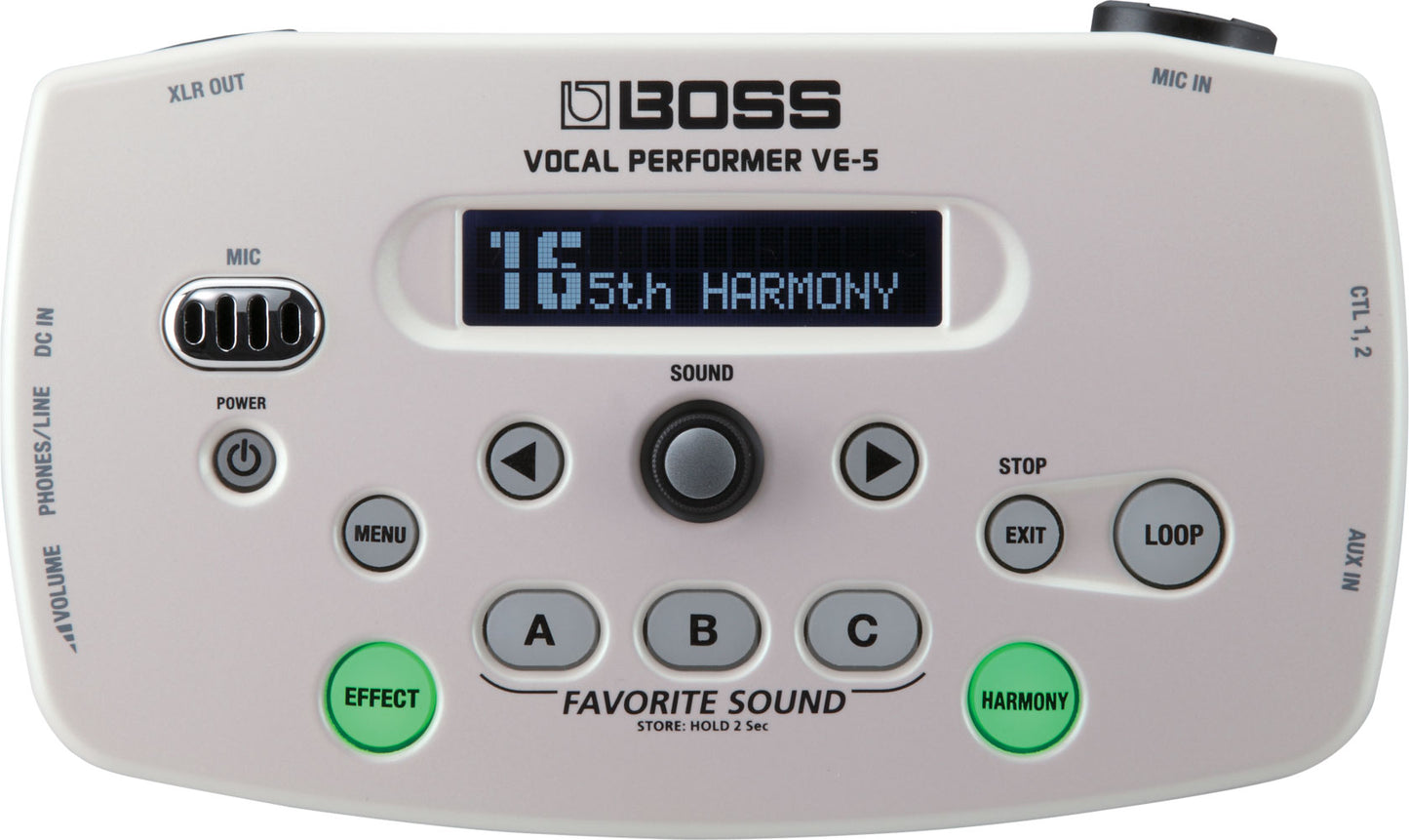 Procesador de Voz VE-5 Boss