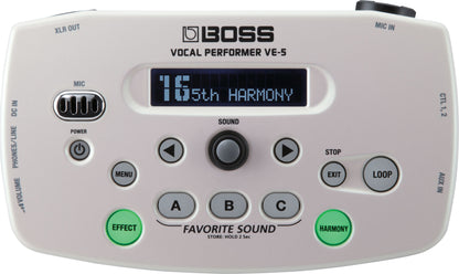Procesador de Voz VE-5 Boss
