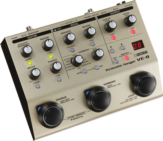 Procesador de Voz VE-8 Boss