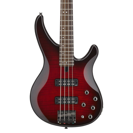 Bajo Eléctrico de 4 Cuerdas Activo/Pasivo Serie TRBX TRBX604FMDRB Yamaha