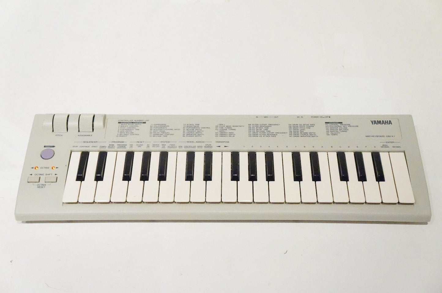 Controlador Midi CBX-K1 Yamaha