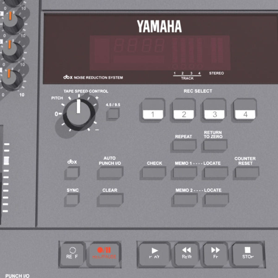 Grabadora de Cassette Multitrack MT4X Yamaha